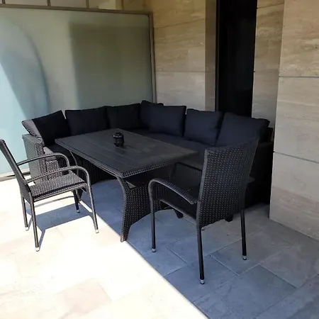 公寓 Sunset Direkt Am Mit Pool Garten Terasse Viel Komfort